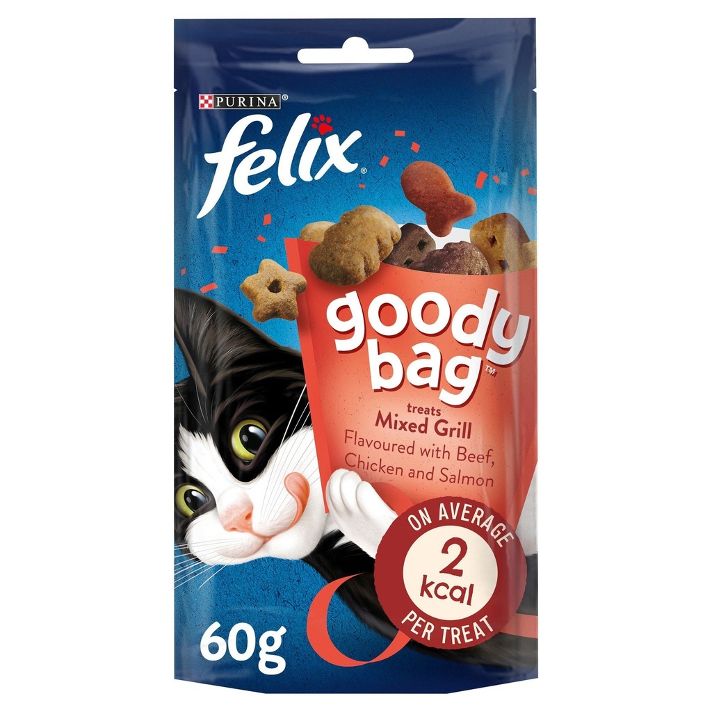 [4252] Felix Goody Bag Cat Treats Mixed Grill 60g