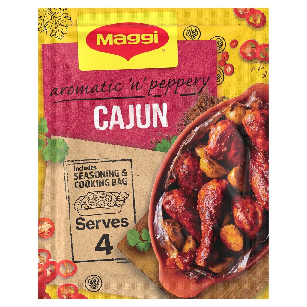 [95063] Maggi Juicy Cajun Chicken Mix 38g