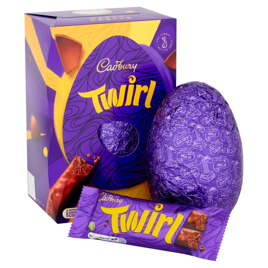 Cadbury Twirl Large Easter Egg 171g