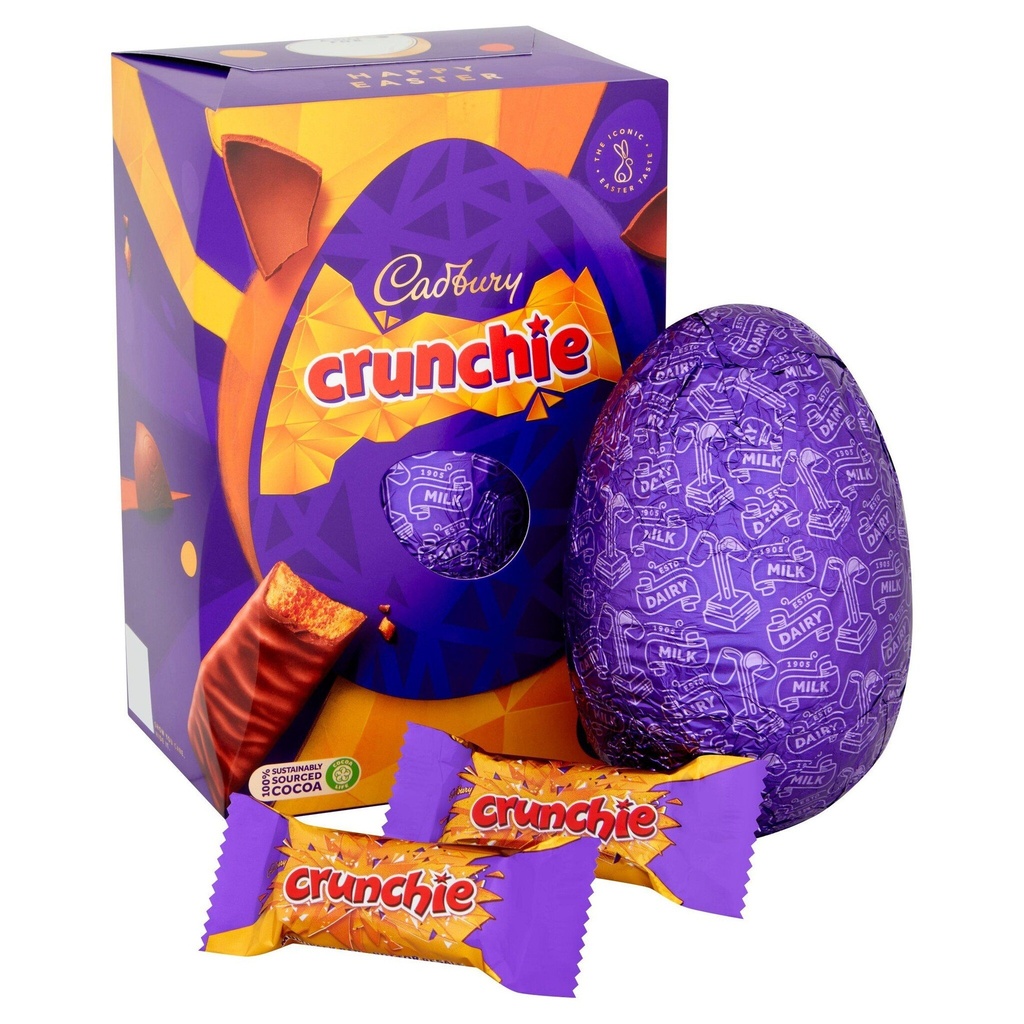 Cadbury Crunchie Large Easter Egg 167g