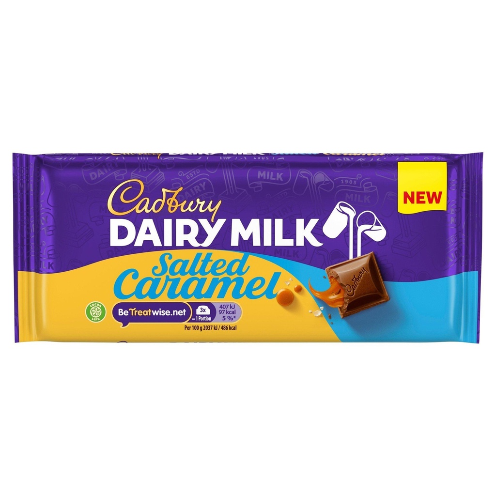 [39382] Cadbury Dairy Milk Salted Caramel 120g