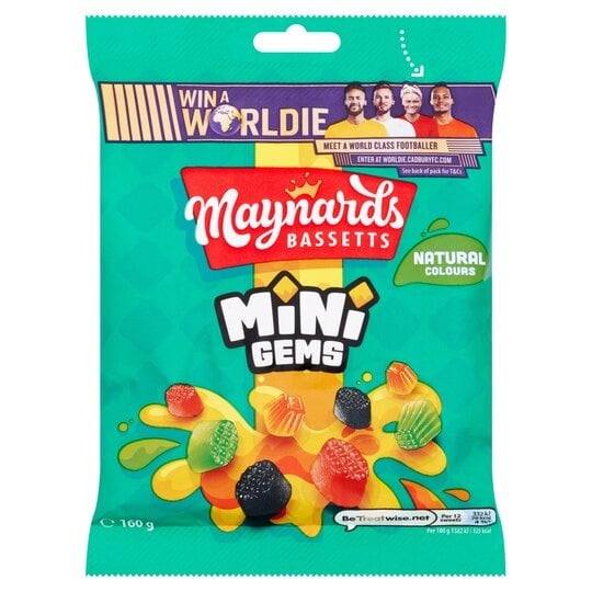 [181085] Maynards Bassetts Midget Gems 130g