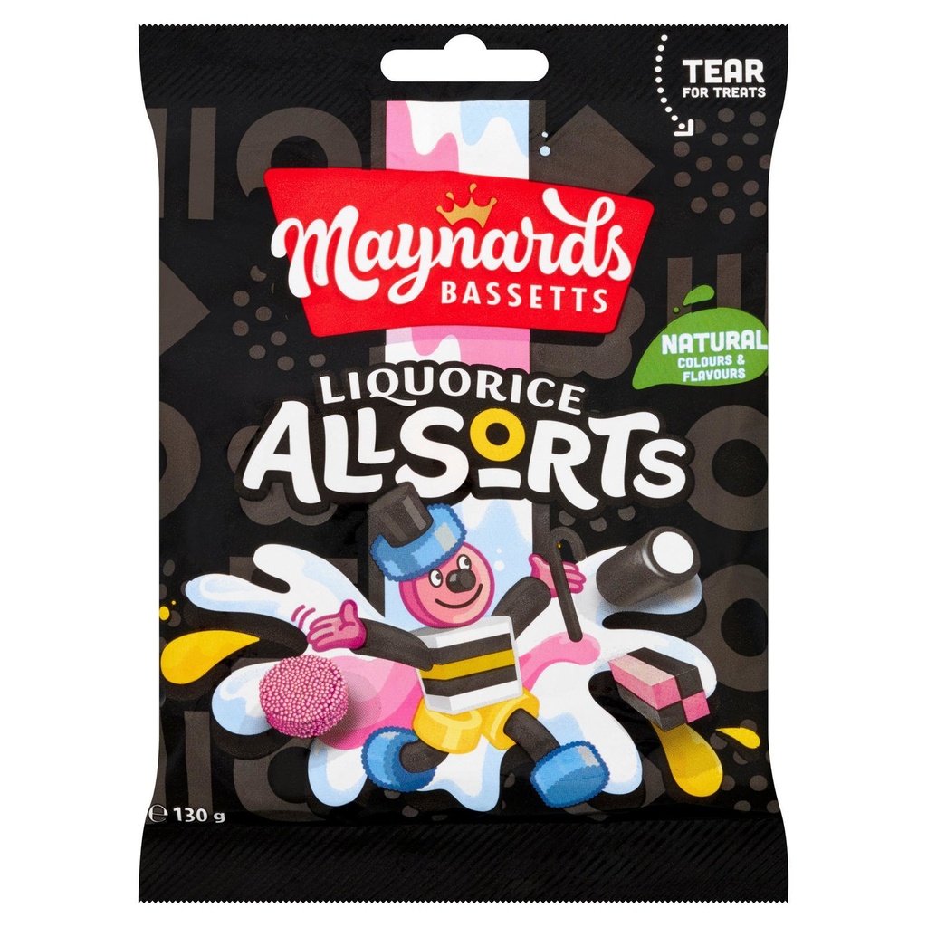 Maynards Bassetts Liquorice Allsorts 110g