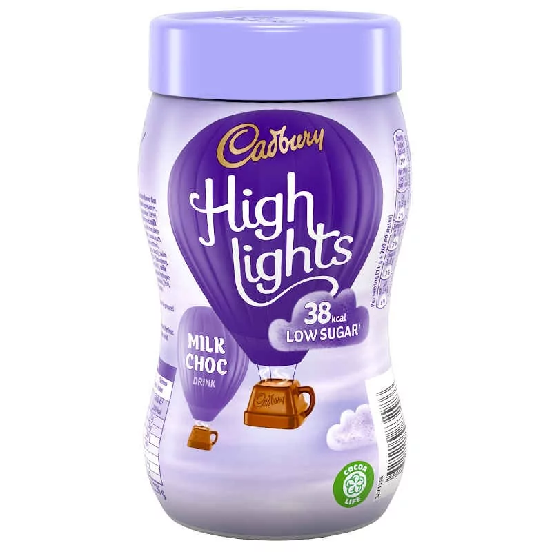 Cadbury Highlights Milk Chocolate Drink 154g