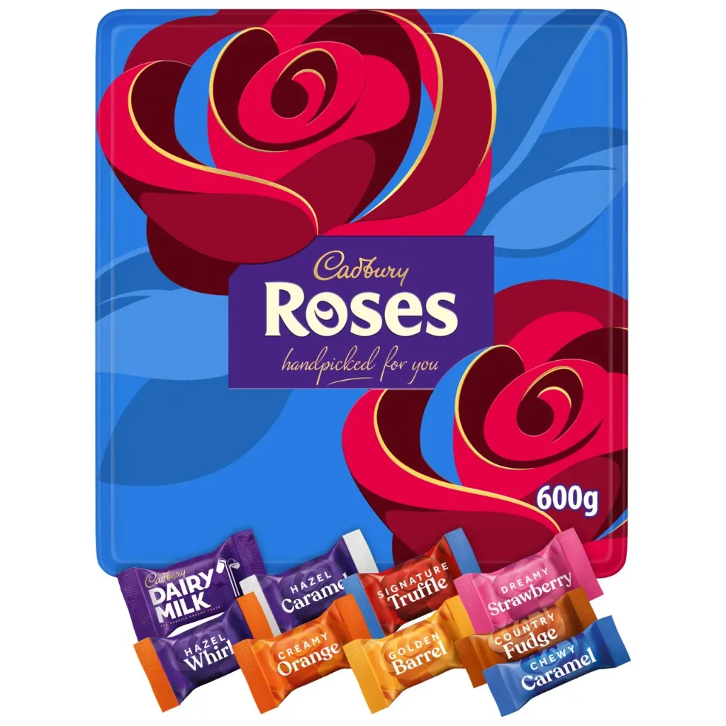 Cadbury Roses Tin 600g