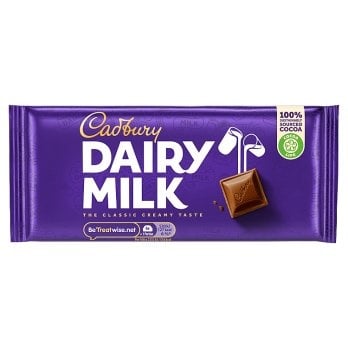[273487] Cadbury Dairy Milk Chocolate Bar 95g
