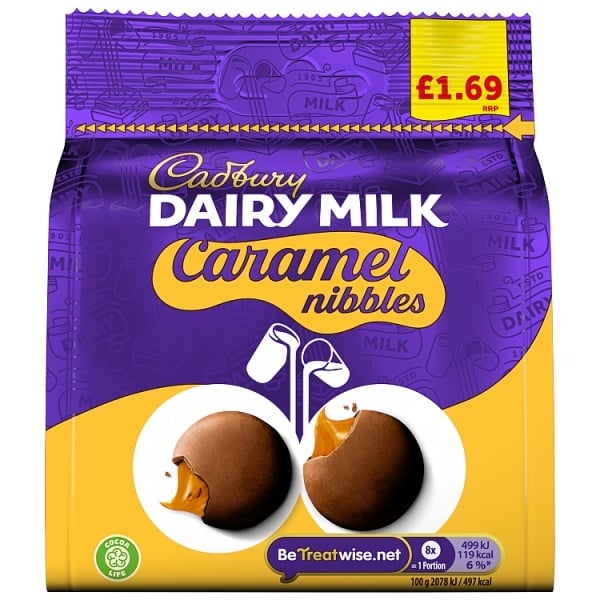 [128007] Cadbury Dairy Milk Caramel Nibbles 85g