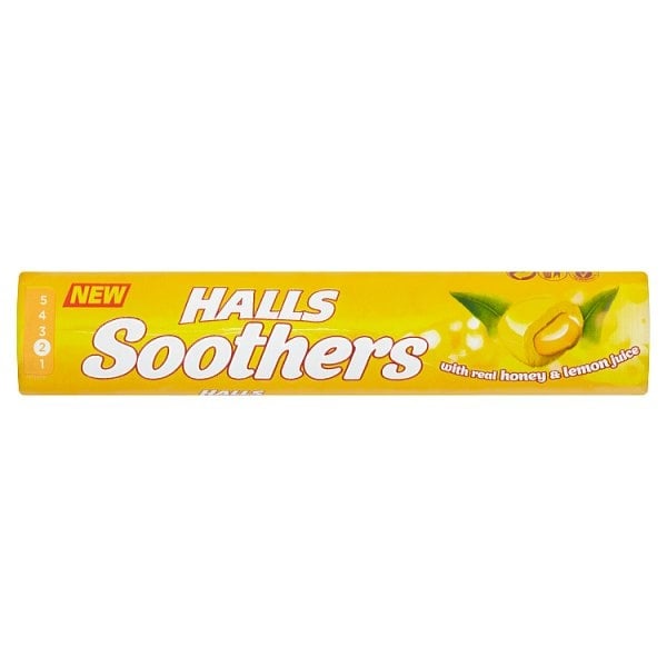 [157578] Halls Soothers Honey & Lemon 45g
