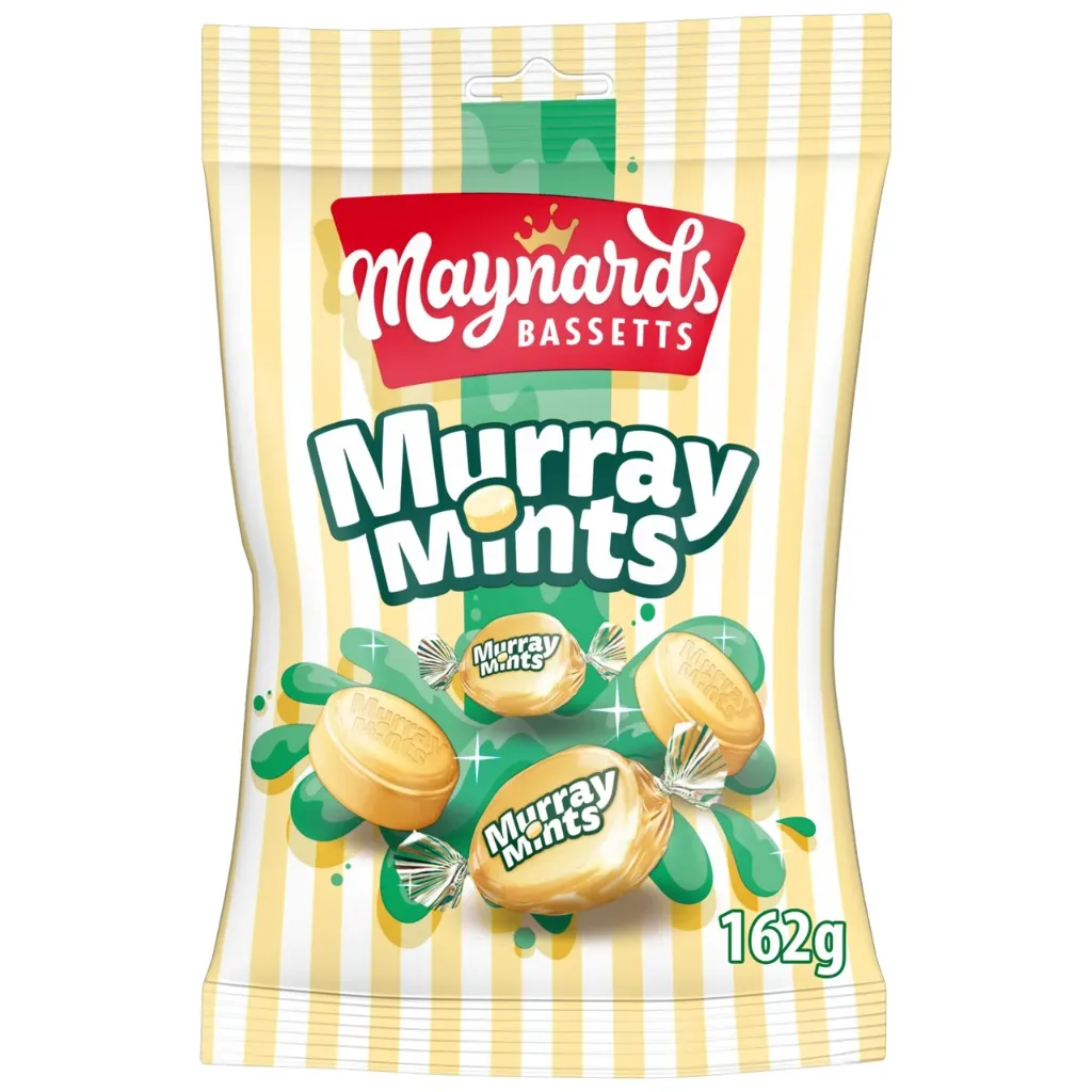 [185130] Maynards Bassetts Murray Mints Bag 162g