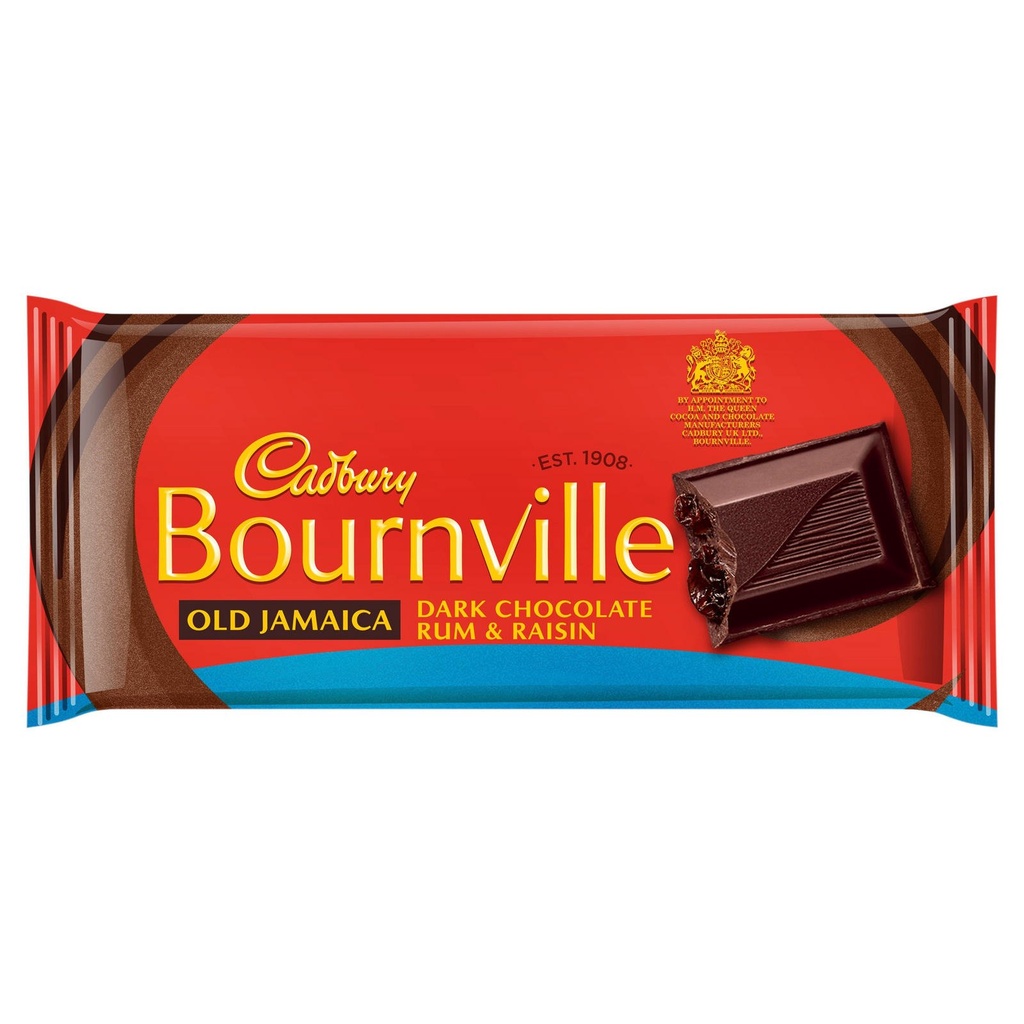 Cadbury Bournville Old Jamaica Dark Chocolate Bar 100g