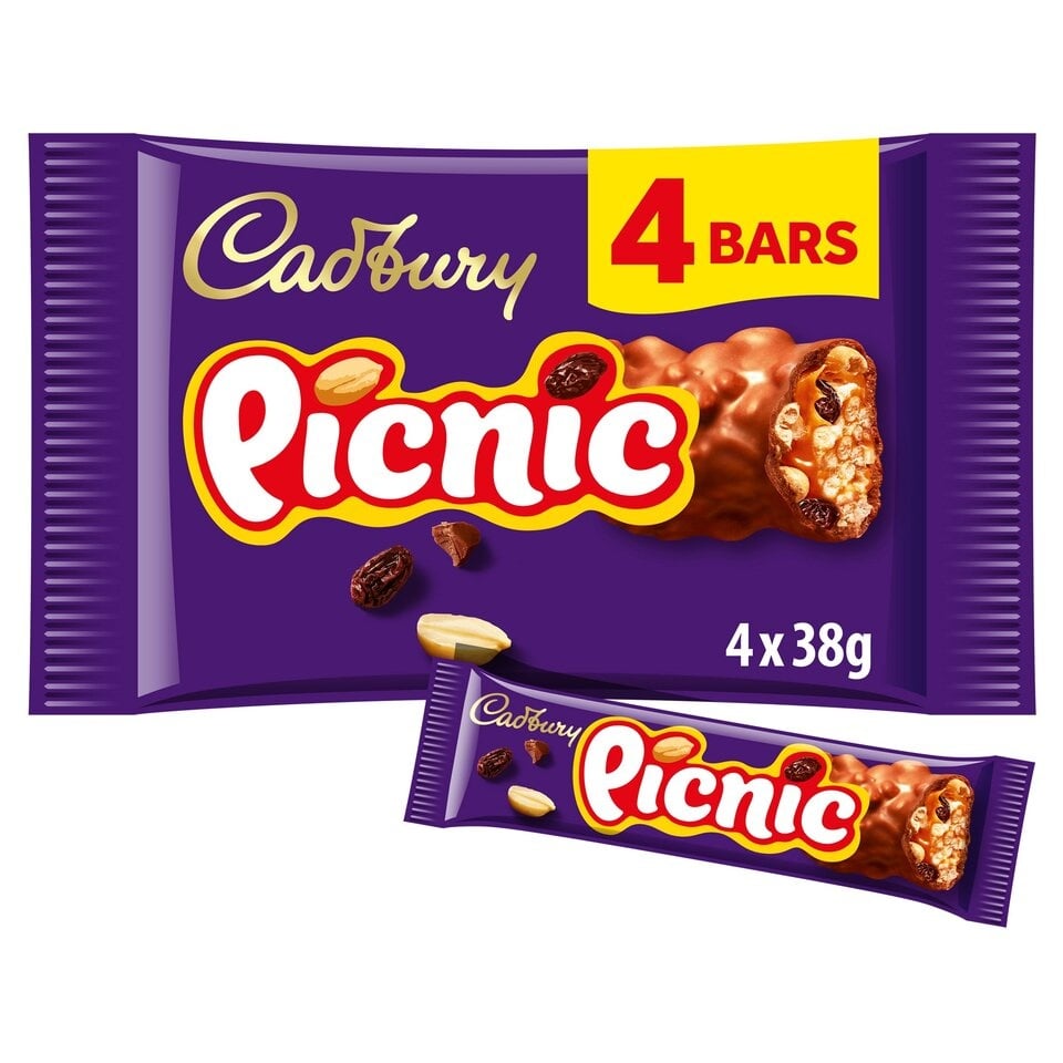 [29606] Cadbury Picnic 4pk 128g