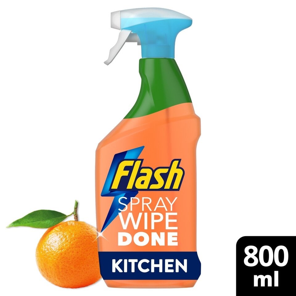 Flash Spray Wipe Done Mandarin 800ml