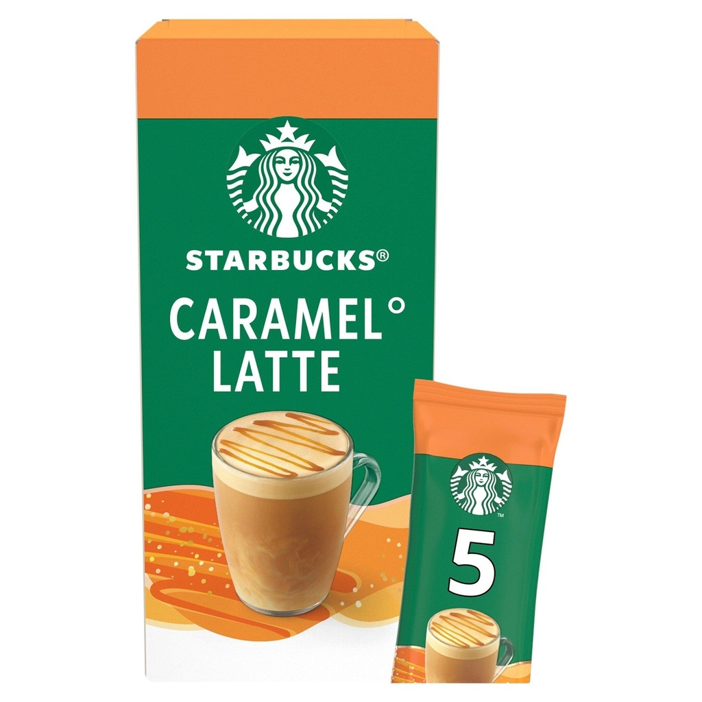 [43320] Starbucks Sachets Caramel Latte Mix 5pk