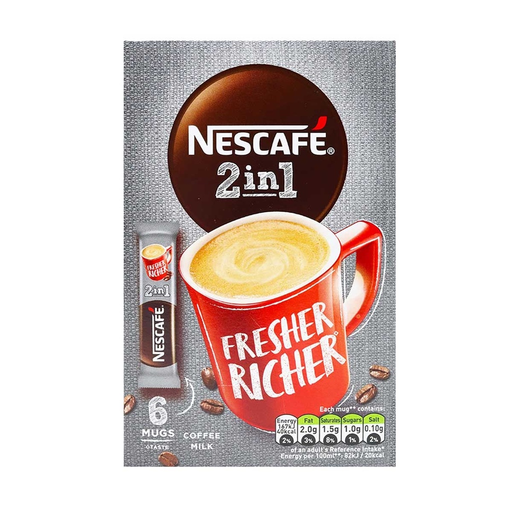 Nescafe Original 2 in 1 Original 6pk
