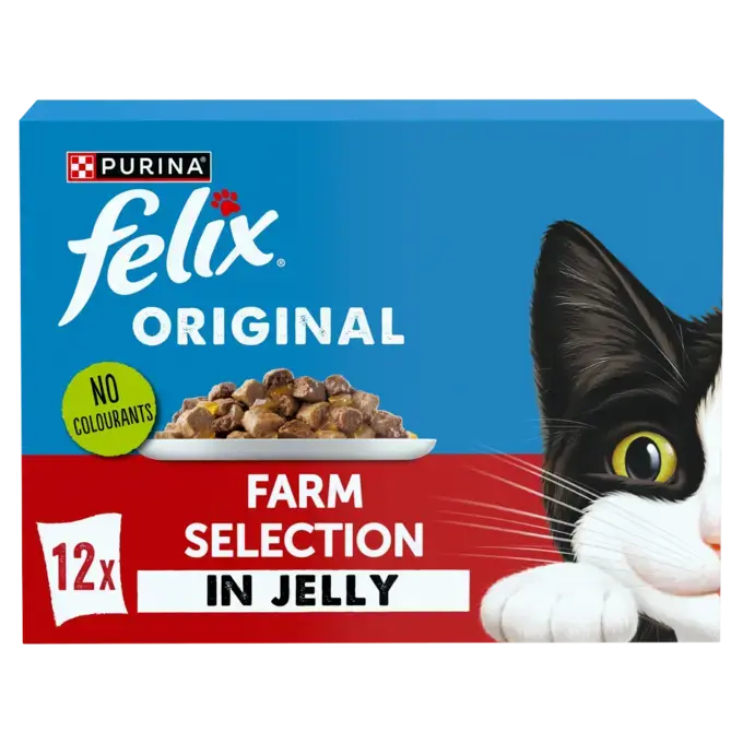 [124906] Felix Original Farm Selection in Jelly 12x85g