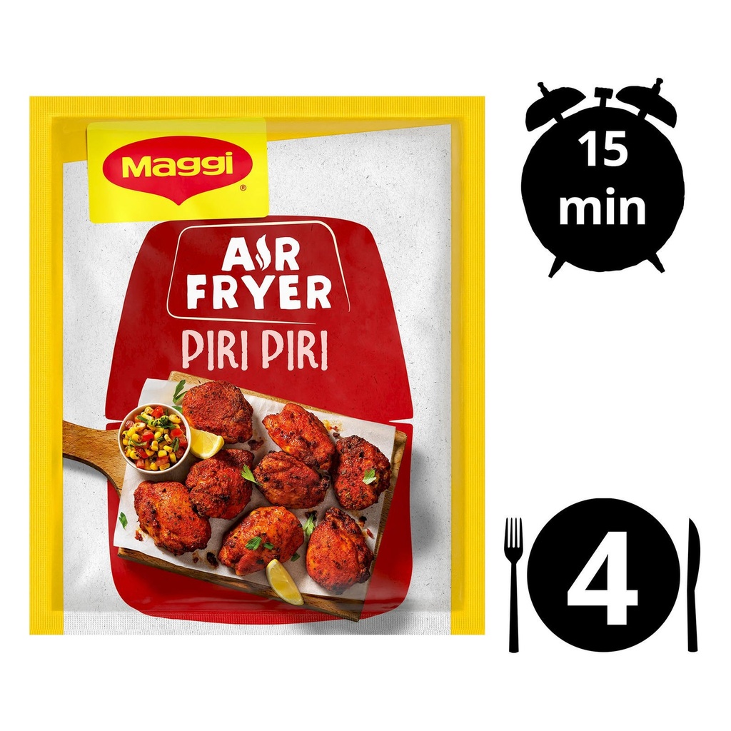 [101198] Maggi Air Fryer Piri Piri Herbs and Spices 27g