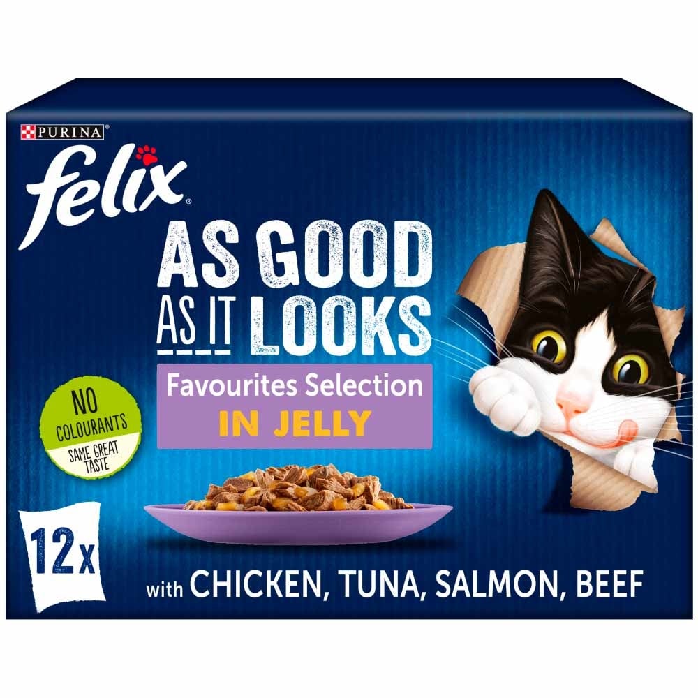 [124795] Felix As Good as It Looks Mixed Selection in Jelly 12 x 100g
