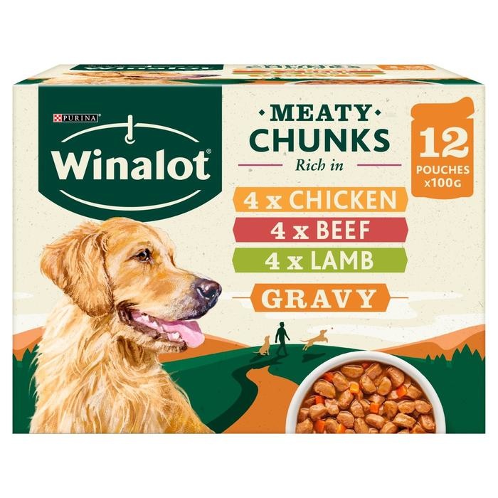 [124778] Winalot Pouch Mixed Variety in Gravy 12x100g