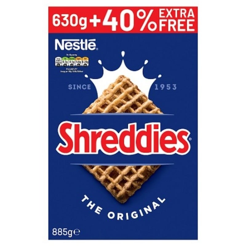 [45420] Nestle Shreddies Original Cereal 885g