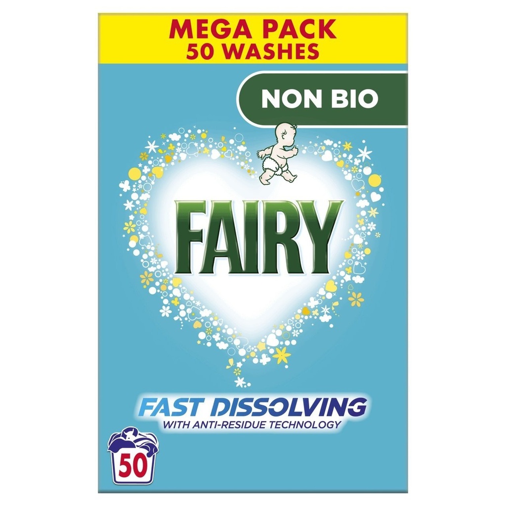 Fairy Non Bio Powder 44 Wash 2.2kg