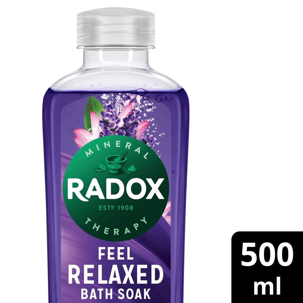 [6235] Radox Bath Feel Relaxed Bath Soak 500ml