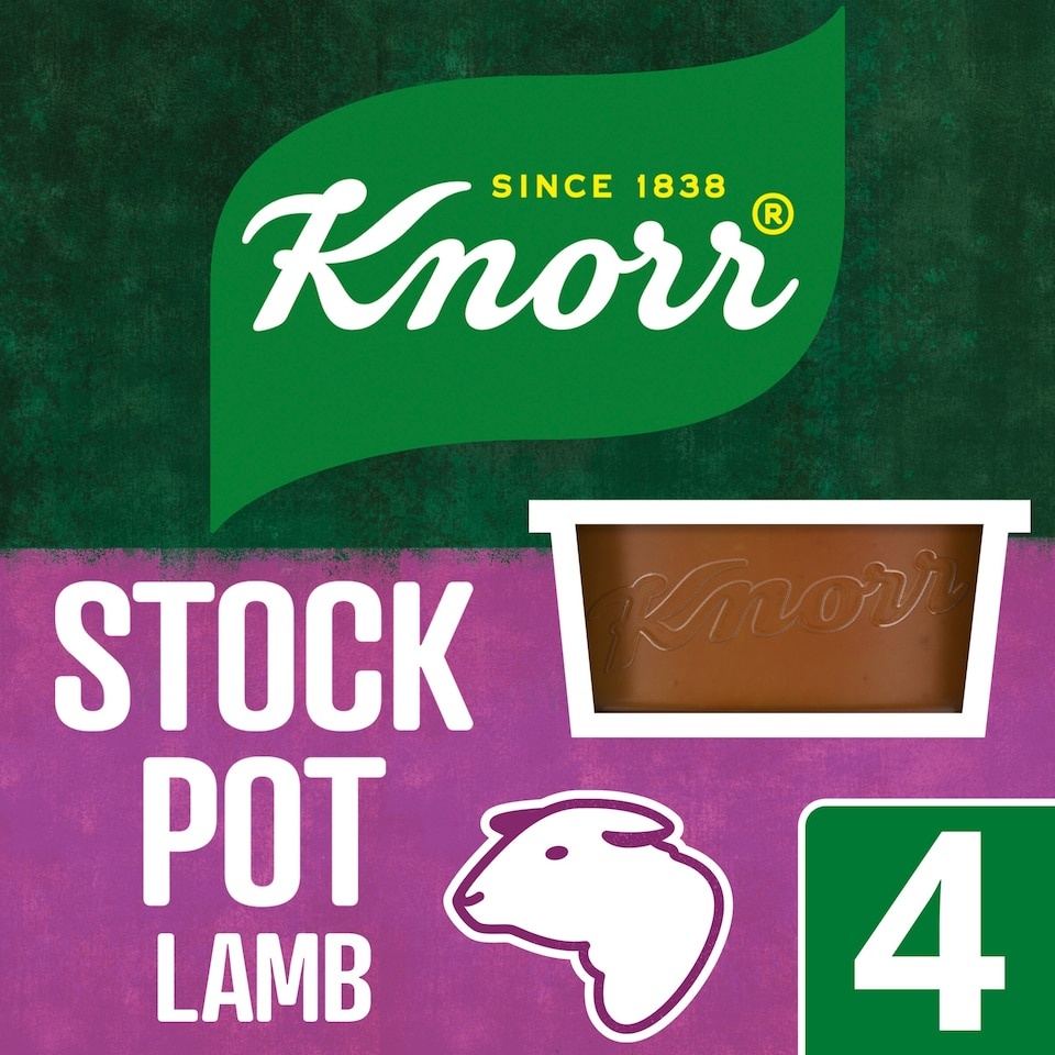 [108088059] Knorr Lamb Stock Pot 4 x 28 g