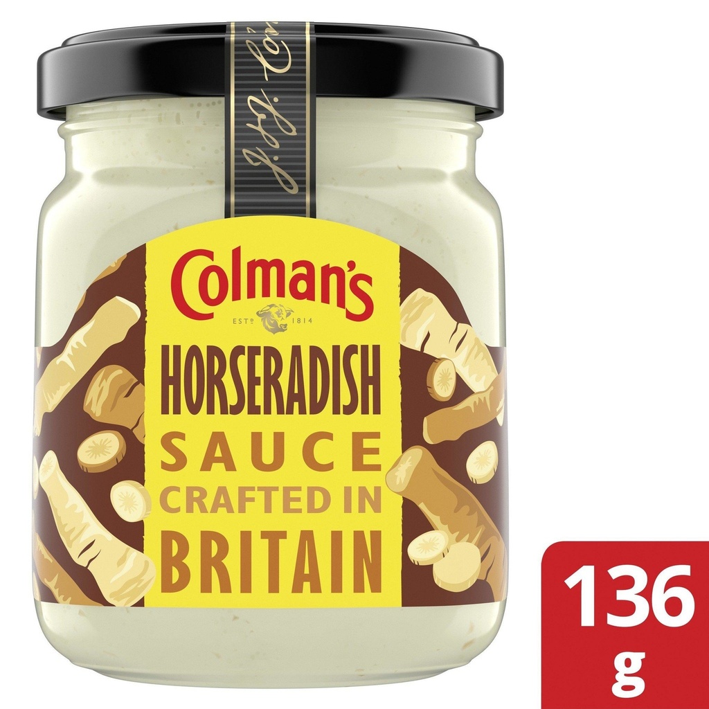 [686136] Colmans Horseradish Sauce 136g