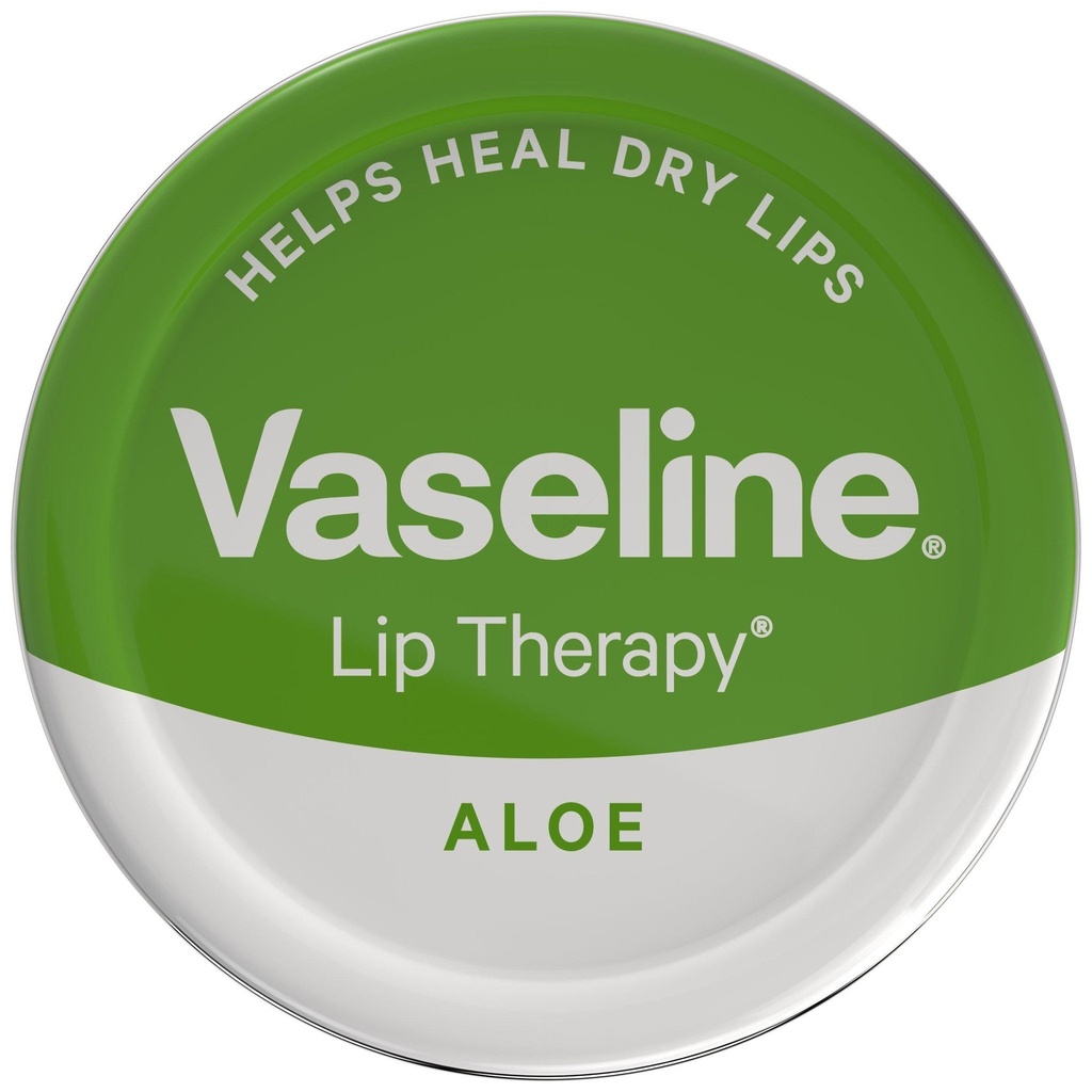 [19092] Vaseline Lip Therapy Aloe Vera Tin