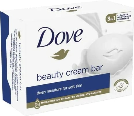 [123243] Dove Original Beauty Cream Bar Soap 90g