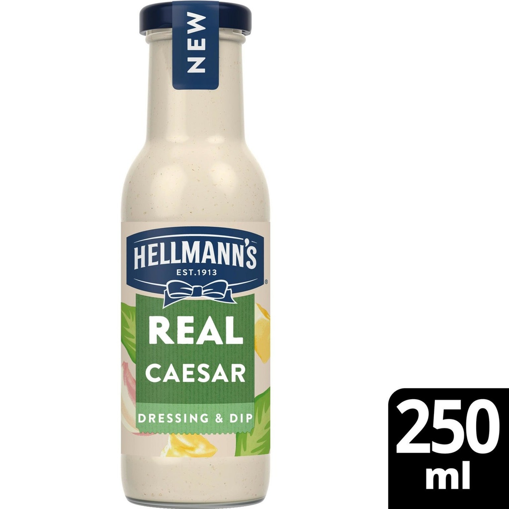 [118280] Hellmans Caesar Salad Dressing & Dip 250ml
