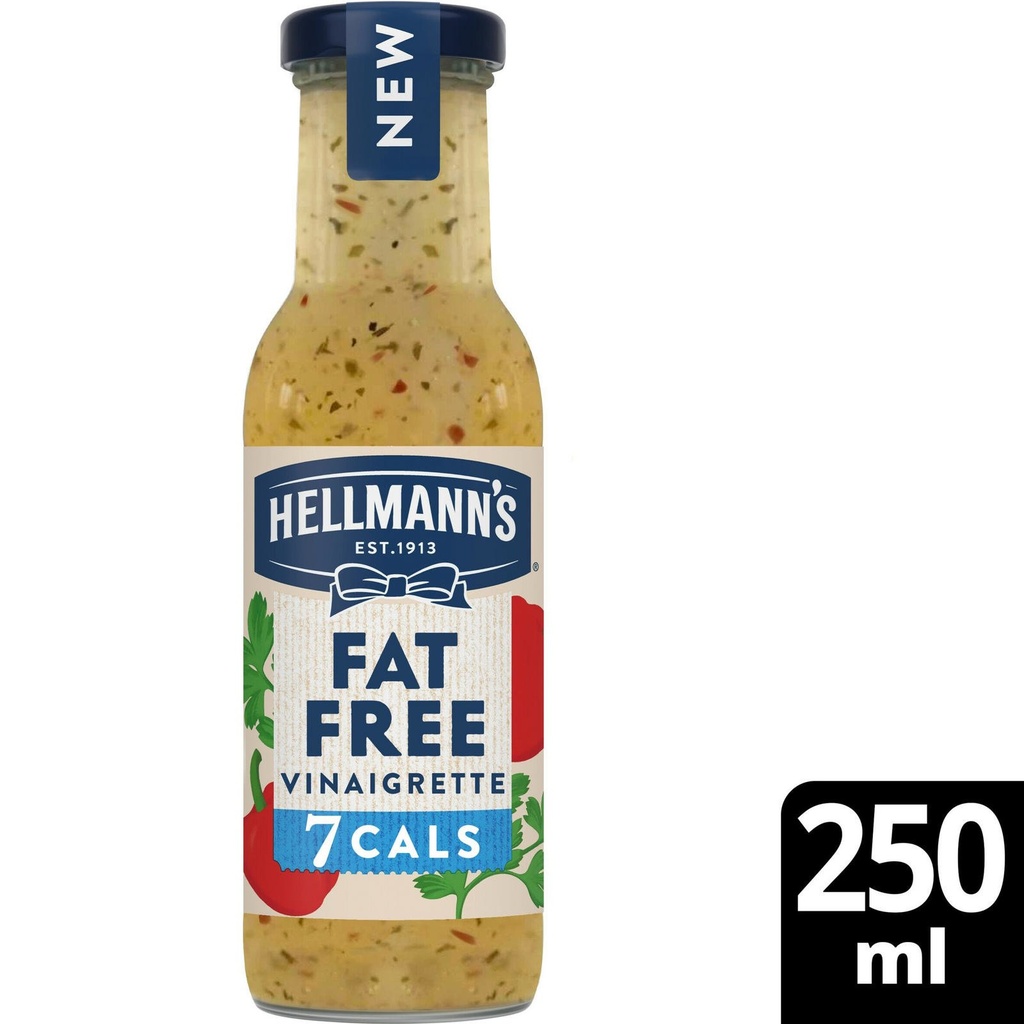 Hellmanns Fat Free Vinaigrette 250ml