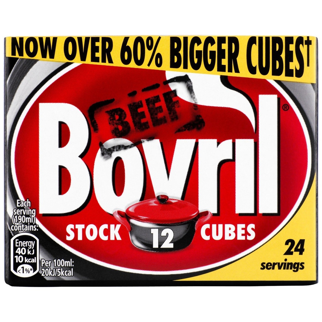 Bovril Beef Cubes 12 pack