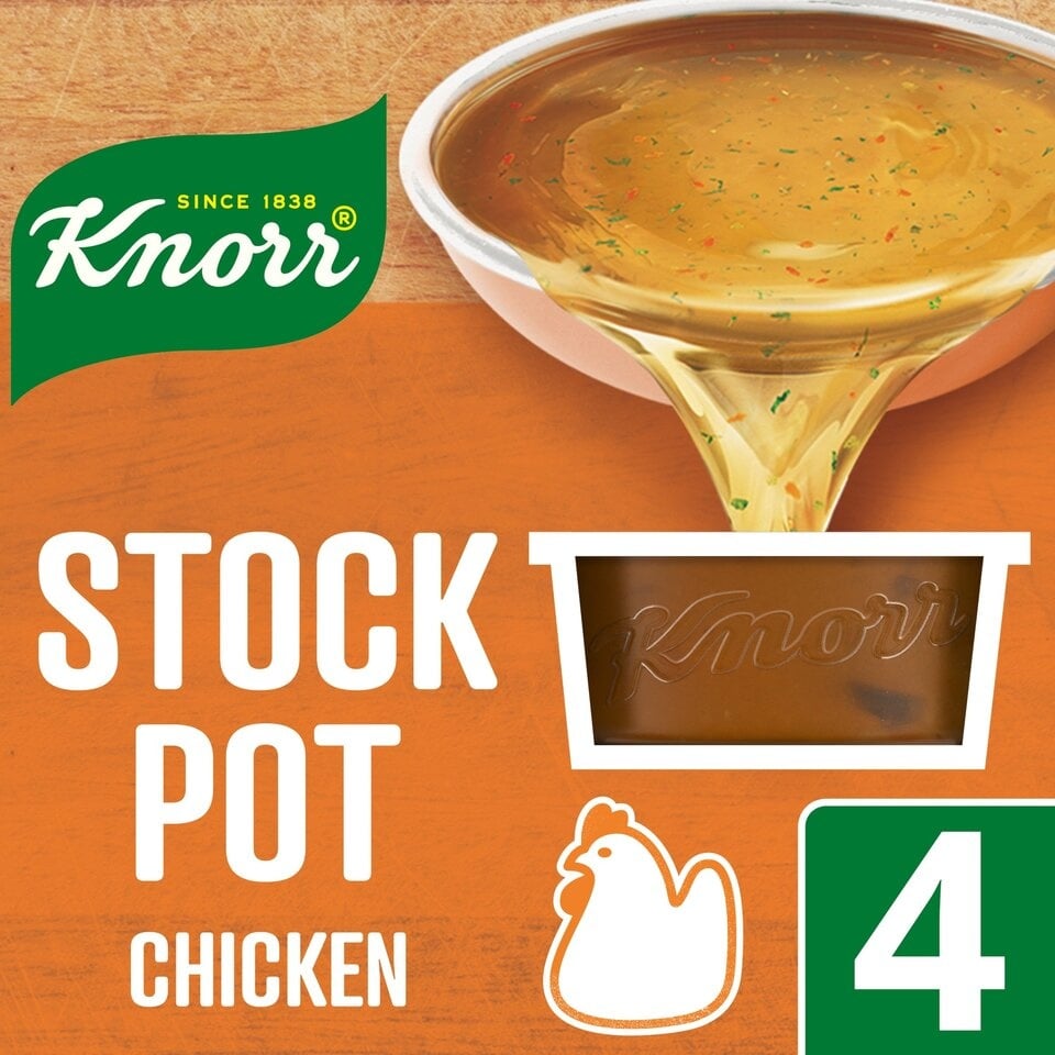 [4355] Knorr Chicken Stock Pot 4 x 28g