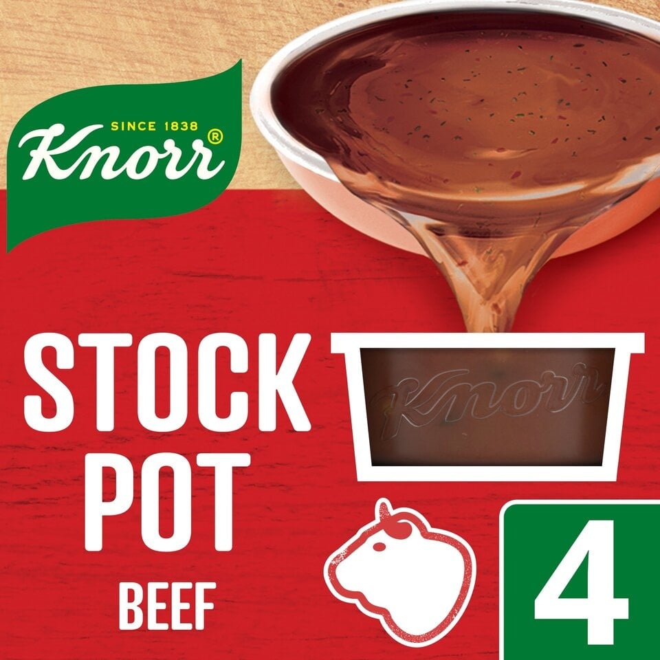 [4377] Knorr Beef Stock Pot 4 x 28 g