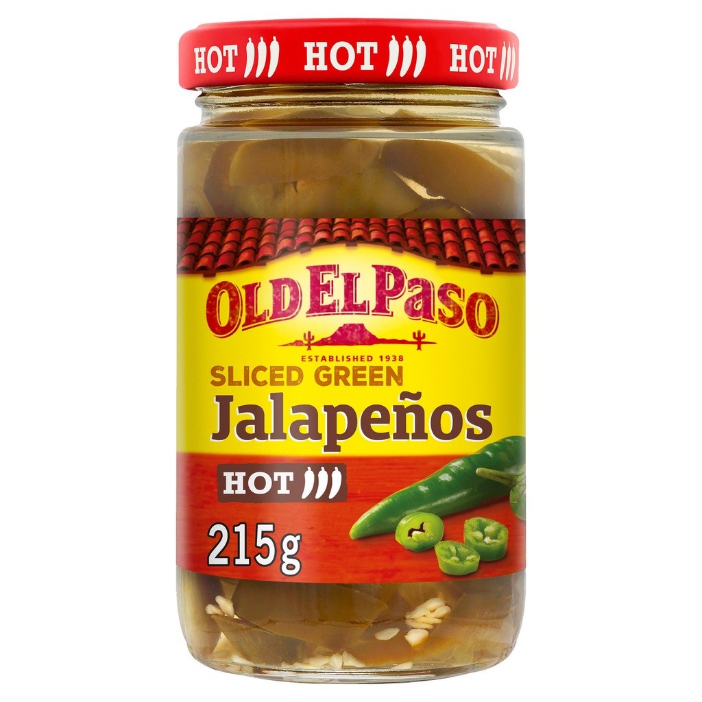 [123120] Old El Paso Jalapeños 215g