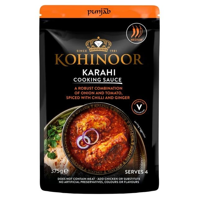 [110449010] Kohinoor Punjabi Karahi Cooking Sauce 375g