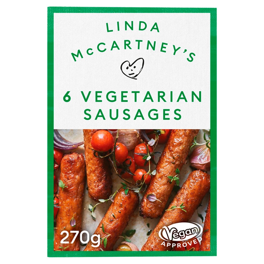 [38054] Linda McCartney 6 Vegetarian Sausages