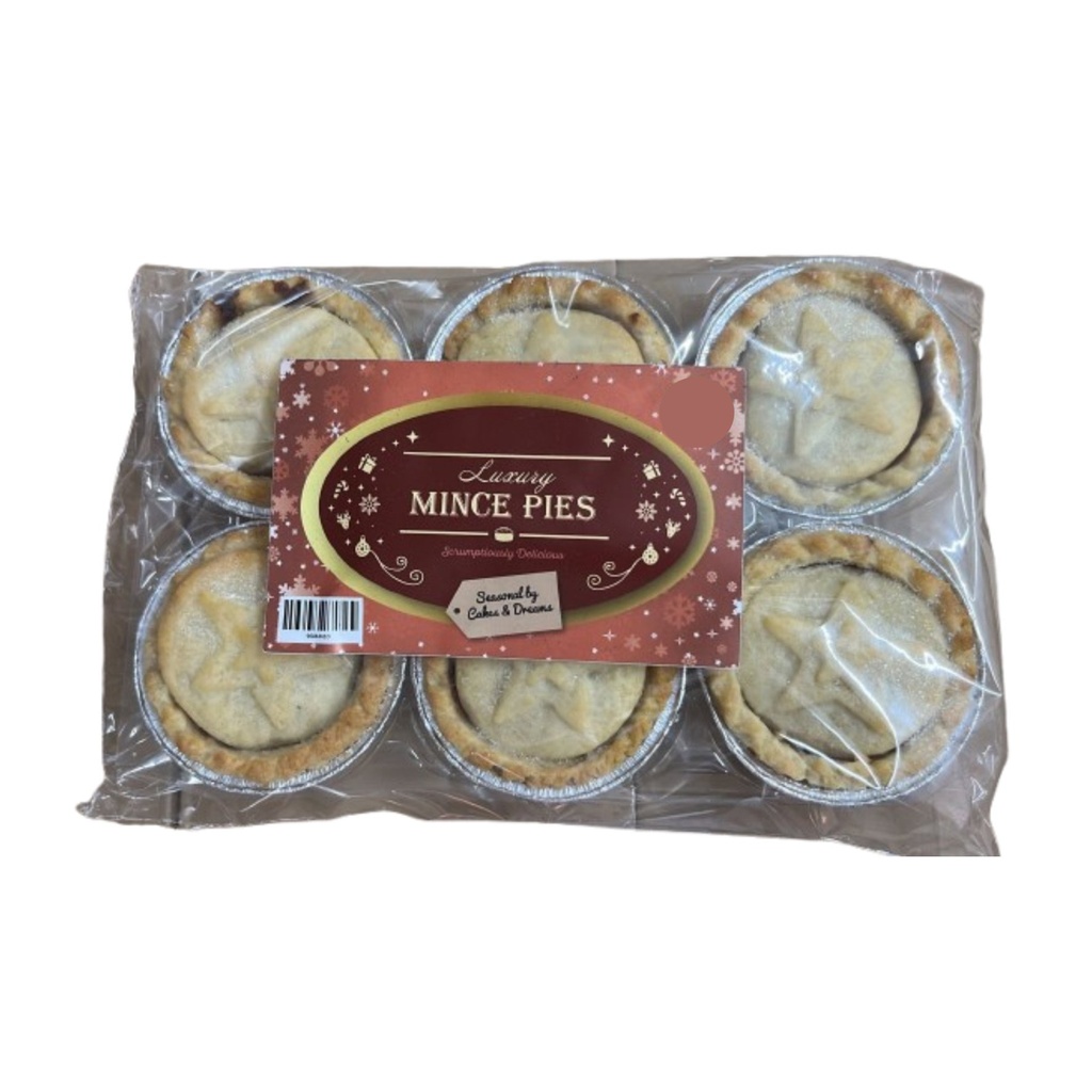 [968444] Cakes & Dreams Mince Pies 6's