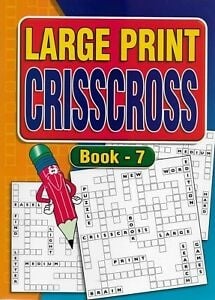 Large Print Crisscross