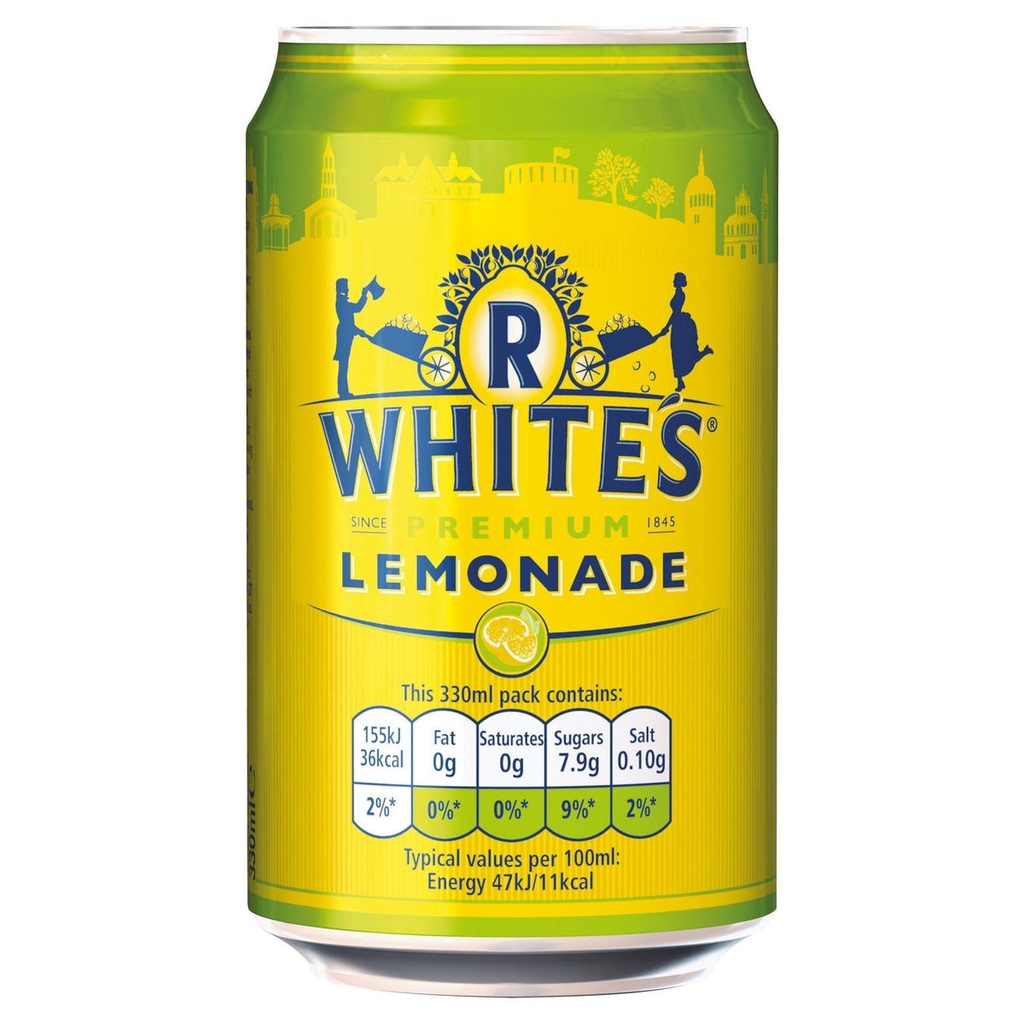 [04RWHI02] R Whites Lemonade 330ml