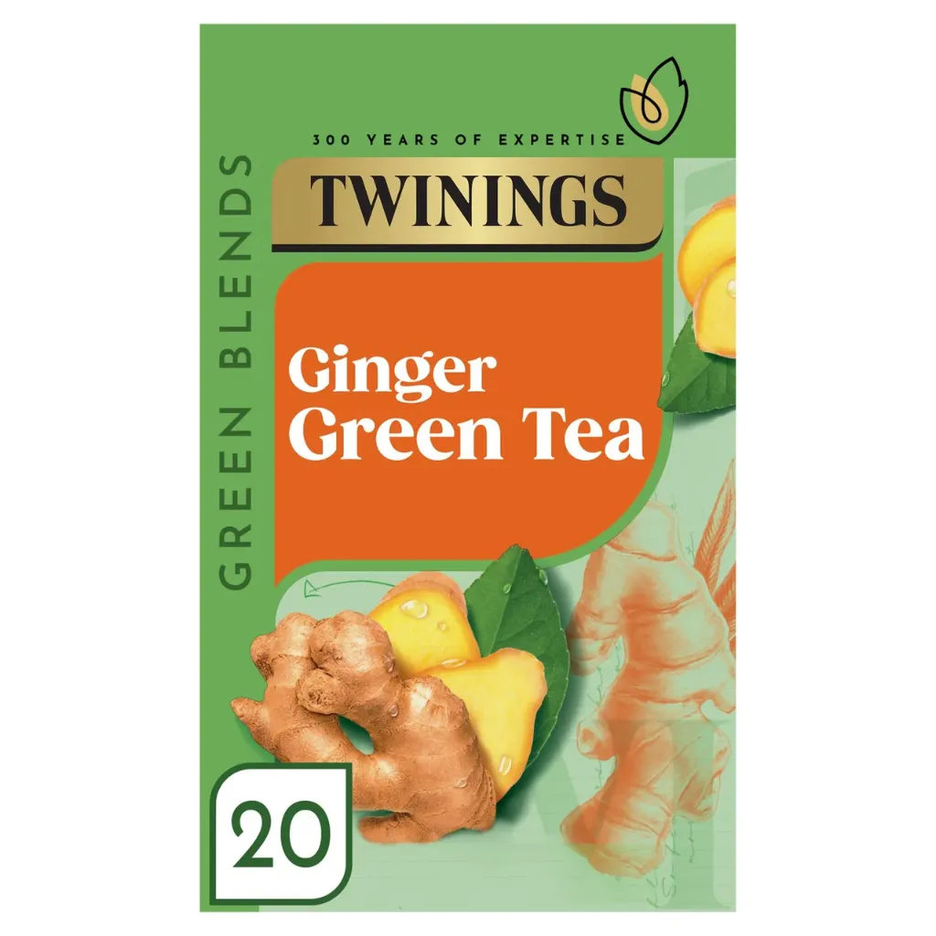 Twinings Ginger Green Tea Bags 20's