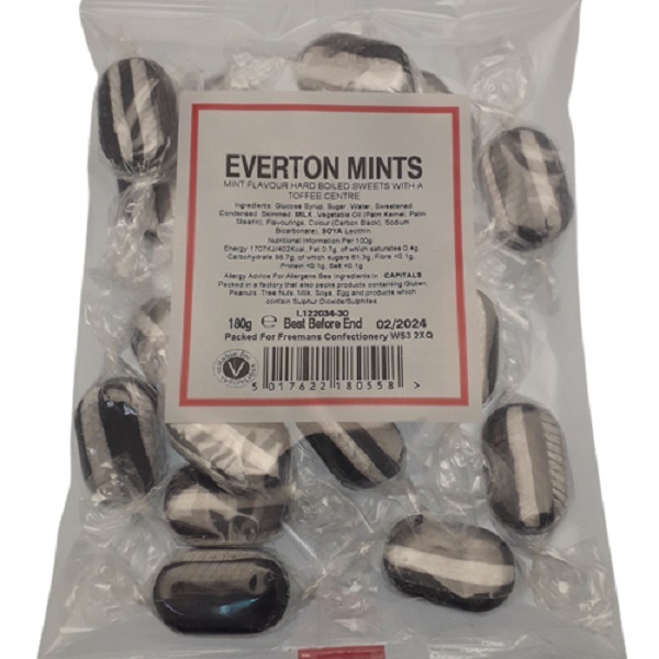 [06FREE01] Value Sweets Everton Mints 140g