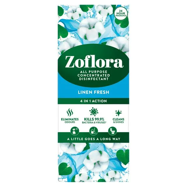 [106865] Zoflora Disinfectant 120ml Linen Fresh