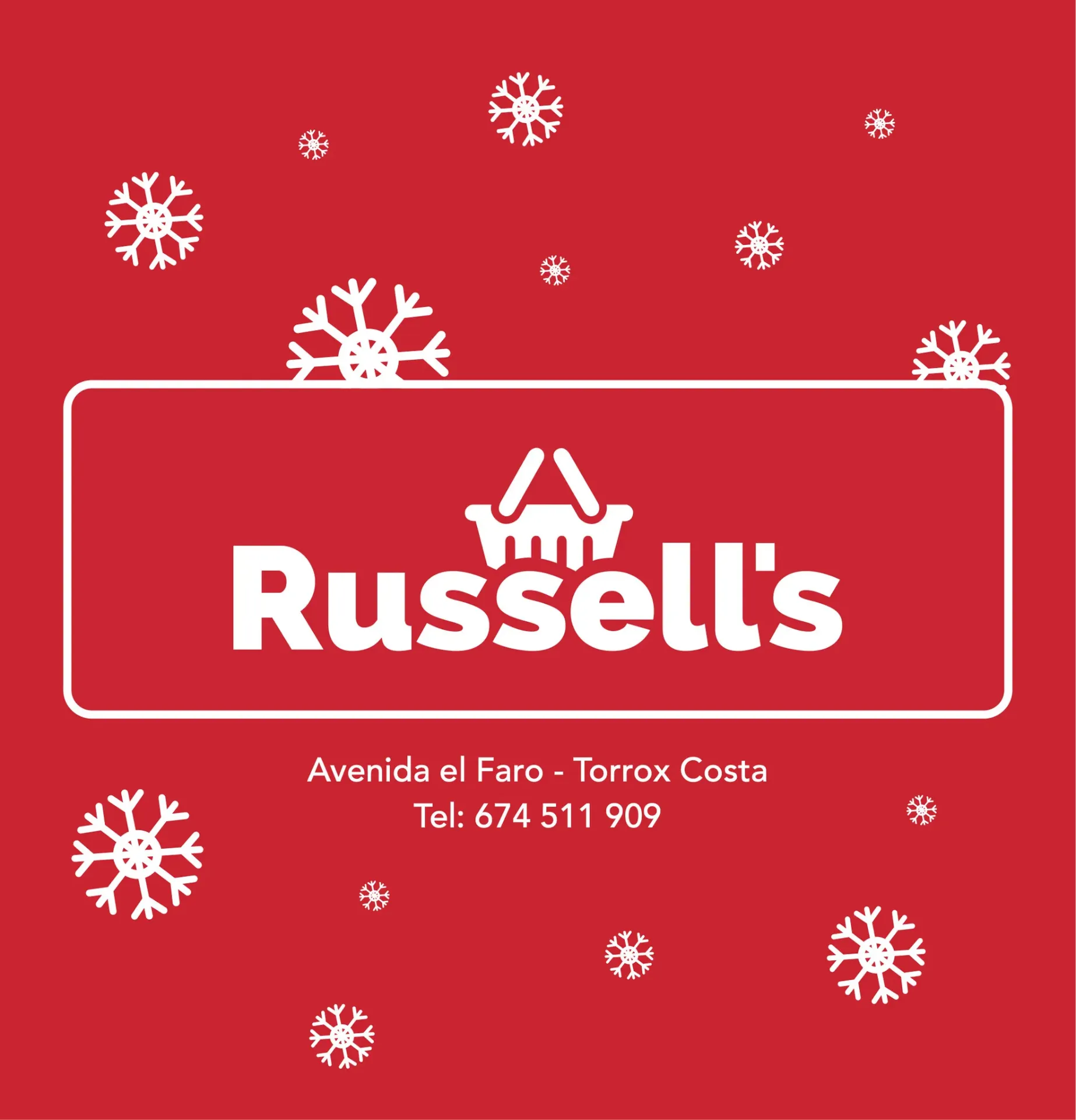 Russells Freezer Bag