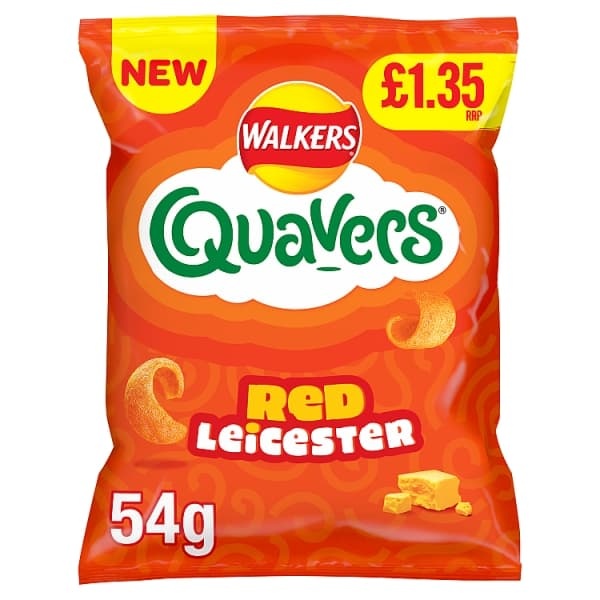 [127593] Quavers Red Leicester 54g