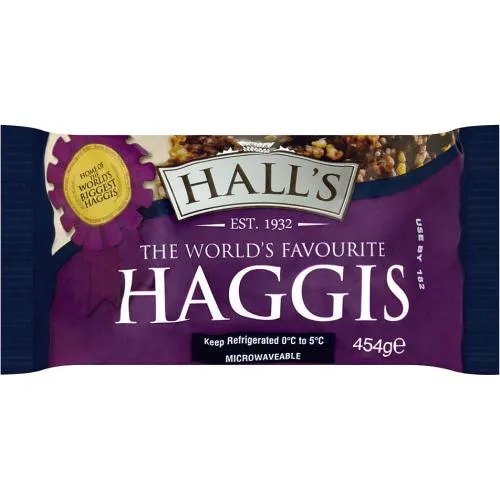 Halls Traditional Haggis 454g
