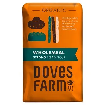 [ADOV-OSWH5] Doves Farm Organic Wholemeal Strong Bread Flour 1.5kg