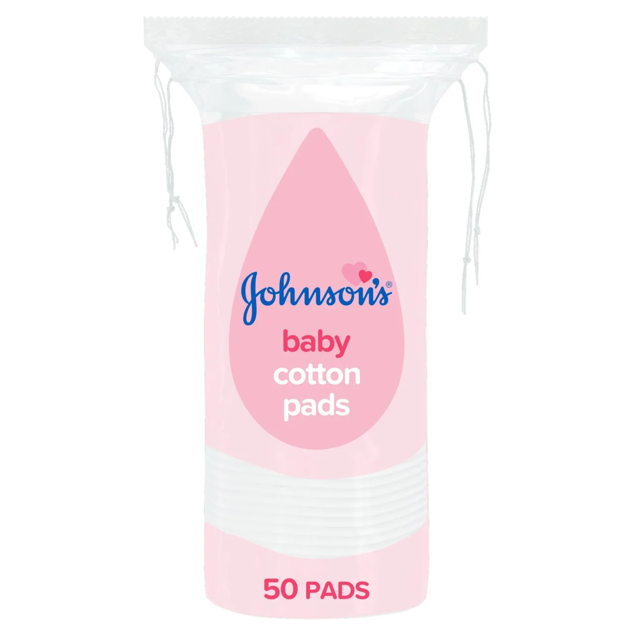 [332898] Johnsons Baby Cotton Pads 50 pack