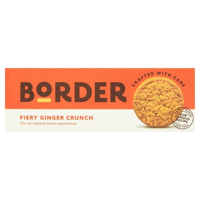 [01BORF01] Border Fiery Ginger Crunch 135g
