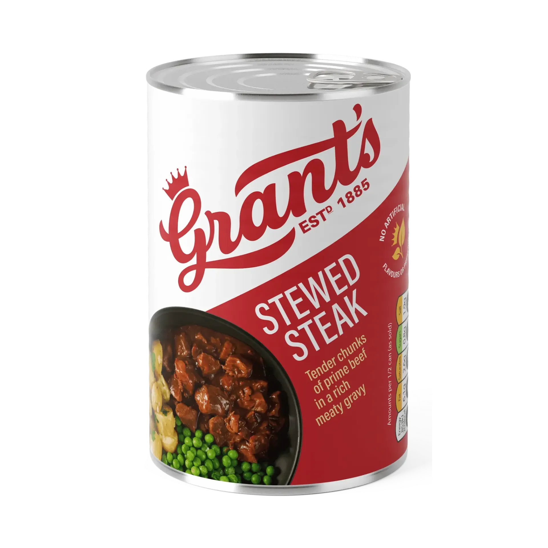 [274165] Grants Stewed Steak in Gravy 392g